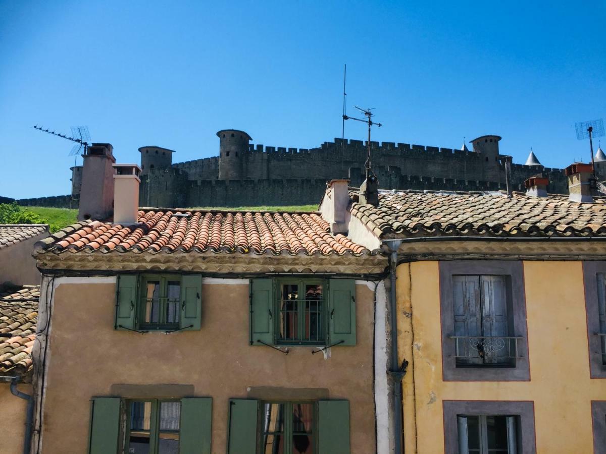 Au Pied De La Cite Carcassonne Exterior foto